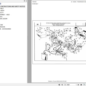 Manitou MVT 1330 SL COMFORT LINE MOT 1004 4 Parts Catalog 547531