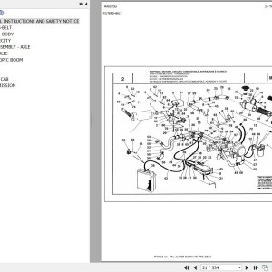 Manitou MVT 1340 L COMFORT LINE MOT 1004 4 Parts Catalog 547491