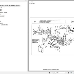 Manitou MVT 660 MOT 1004 4 Parts Catalog 547065