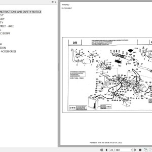 Manitou MVT 660 TURBO MOT 1004 4T Parts Catalog 47992