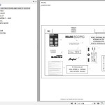 Manitou MVT 665 TURBO COMFORT LINE MOT 1104C 44TA E2 SITE LIFT Parts Catalog 648281