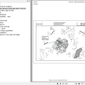 Manitou MVT 730 100D H LSU ST3B S1 MVT 929 100D H LSU ST3B S1 Parts Catalog 648945