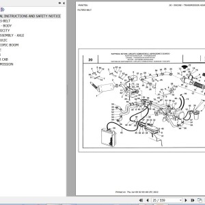 Manitou MVT 730 COMFORT LINE MOT 1004 4 Parts Catalog 547593
