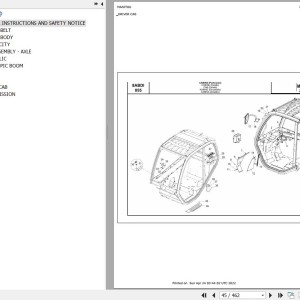 Manitou MVT 730 TURBO COMPACT EVOLUTION E3 Parts Catalog 648577