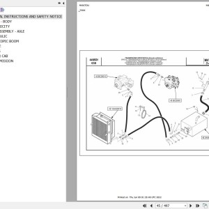 Manitou MVT 730 TURBO COMPACT EVOLUTION S2 E3 Parts Catalog 64860