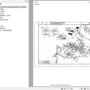 Manitou MVT 930 T Parts Catalog 547095