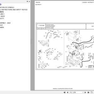 Manitou TJ 85 T4 S1 Parts Catalog 647773