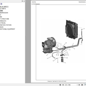 Manitou TLB844 Parts Catalog 53101051A