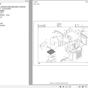 Manitou TMD12 Parts Catalog 547941