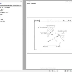 Manitou TMP 25 Parts Catalog 800806