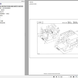 Manitou TMP 5500 Parts Catalog 800806