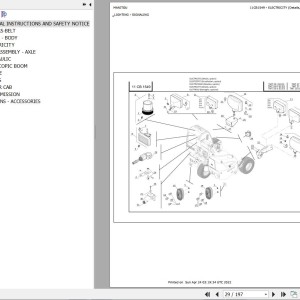 Manitou TMT 25 I S2 E3 Parts Catalog 647186