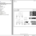 Manitou TMT 25 S 4W K ST5 S1 Parts Catalog 647866