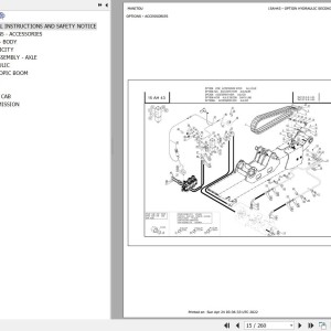 Manitou TMT 25 S S1 E3 Parts Catalog 647079