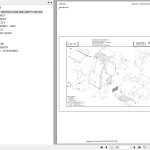 Manitou TMT 25 S S2 E3 Parts Catalog 647186