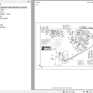 Manitou TMT 315-3 SIFL TMT 320-3 SI FL SIFL Parts Catalog 547632