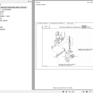Manitou TMT 320 FL HT TURBO Parts Catalog 801646