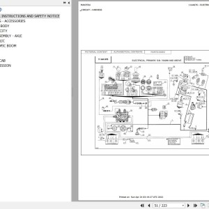 Manitou TMT 320 HT TURBO Parts Catalog 801646