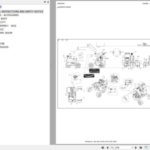Manitou TMT 55 FL Parts Catalog 806265