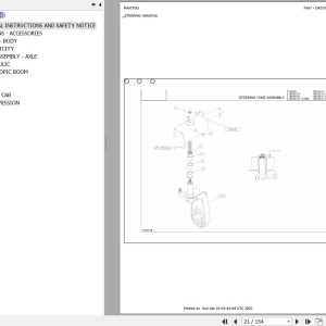 Manitou TMT 55 HT Parts Catalog 806265