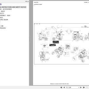 Manitou TMT 55 XT TURBO Parts Catalog 806265
