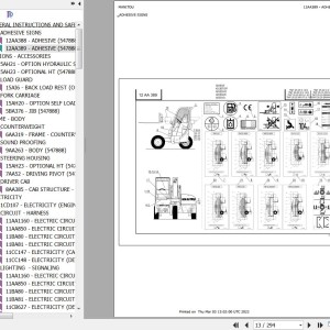 Manitou TMT25-25S1E2 Parts Catalog 547888