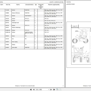 Manitou TMT27PS2E3 Parts Catalog 647186