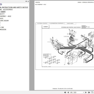 Manitou TMT320 HT Parts Catalog 801646