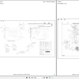 Manitou TMT55 FL HT Parts Catalog 806265