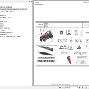 Manitou ULM 412 415 H 36Y ST5 S1 Parts Catalog 52749680