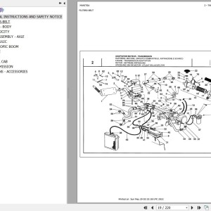 Manitou VTB 30 COMFORT LINE BELGIQUE Parts Catalog 547506