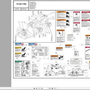 Manitou ATJ 46 T4 S2 Parts Manual 647910