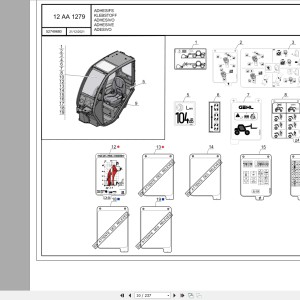 Manitou GCT 3-14 36Y ST5 S1 Parts Manual 52749680