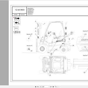 Manitou MI 15 G G ST5 S1 Parts Manual 647853