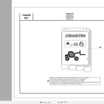 Manitou MLT 741 H S3 E3 MLT 940 H S3 E3 Parts Manual 648651