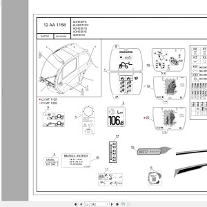Manitou MT 1135 100D ST5 S1 MT 1335 100D ST5 S1 Parts Manual 647761