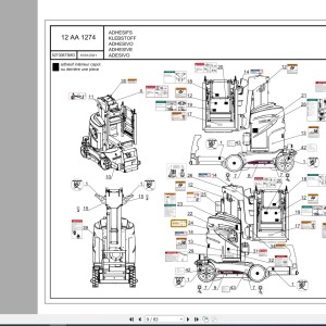 Manitou V AIR 23 Parts Manual 52756986