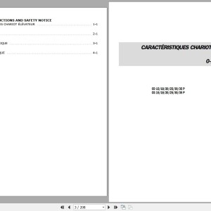 Manitou CD(CG) 15 18 20 25 30 35 P Repair Manual 547954
