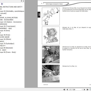 Manitou MRT 1850 2150 2540 Turbo (SAUER) PRIVILEGE E3 Repair Manual 647363