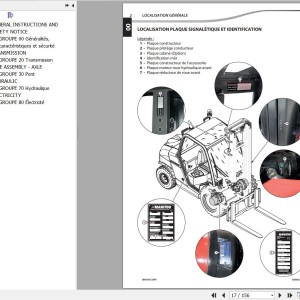 Manitou MH 20-4 25-4 MSI 20 TURBO (BUGGIE) S3 E3 Repair Manual 647423