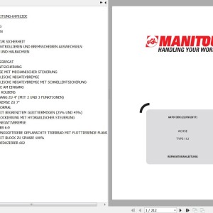 Dana Type 112 Axle Repair Manual 647013