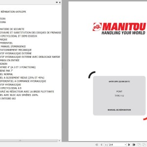 Dana Type 112 Axle Repair Manual 647013