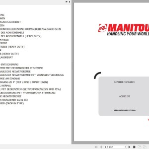 Dana Type 212 Axle Repair Manual 547983