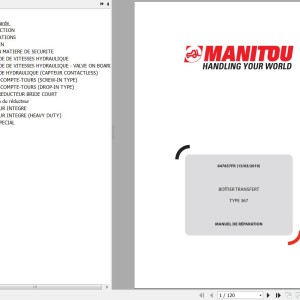 Dana Type 367 Transfer Box Repair Manual 647657