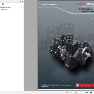 Danfoss MPV046 Series 40 Hydrostatic Pump Repair Manual 647430