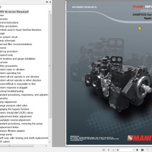 Danfoss Series 40-M46 Pump Repair Manual 647430