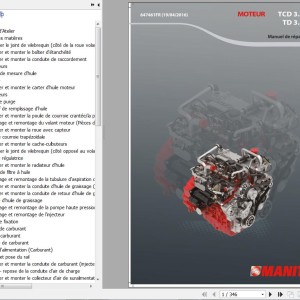 Deuzt TCD 3.6 L4TD 3.6 L4 Engine Repair Manual 647461