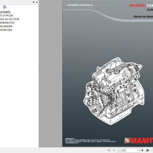 Kubota V2403 E2 Engine Repair Manual 647008