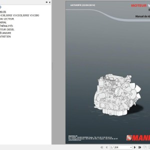 Kubota V3600 Euro 3 Engine Repair Manual 647049