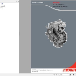 Lambardini FOCS LDW702 Engine Repair Manual 647048